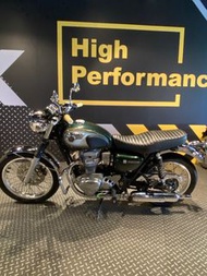 Kawasaki W800 經典川崎綠金配色