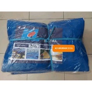 TENDA A3-3X6  A3 TARPAULIN SIZE 3 MTR X 6 MTR KL BRAND A3 3X6 FINISHED TENT/