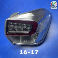For Subaru XV Tail Lamp (2012-2017) ไฟท้าย ไฟท้ายไฟเบรคไฟท้าย​แต่ง​ โคมไฟท้าย เสื้อ​ไฟท้าย ทับทิมไฟท
