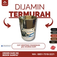 Cat Genteng Cisangkan 5kg Warna Kopi TERMURAH