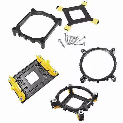 CPU Cooler Fan Bracket Holder for Computer Motherboard LGA 775 1150 1151 1155 1156 1200 1366 1356 17