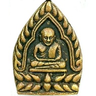 VERY RARE TOP WEALTHY MONK LP NGERN BACK STRONG YANT WEALTH LUCKY RICH RARE OLD THAI BUDDHA AMULET P