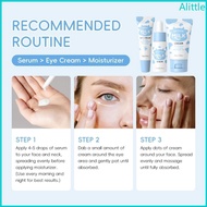 Alia Daily Skincare Travel Set with Serum Eye Cream and Face Cream Compact 3  Moisturizing Kit for S