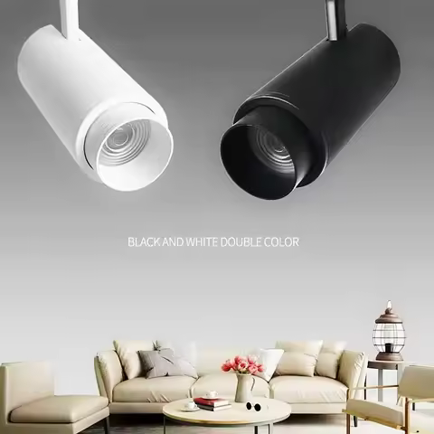 Adjustable focal length track light Shopping Mall Home Art Museum Exhibition Hall Studio bar COB rai