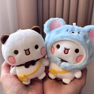 One Two Cloth Cloth 10cm Doll Cute Plush Toy Doll Keychain Pendant Peripheral Couple Pendant Gift