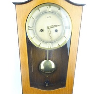 Junghans GEWES German Vintage Antique Design Mid Century 8 day Retro Wall Clock