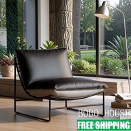 Nordic Leisure Living Room Fabric Sofa Coffee Table Influencer Bedroom Balcony Single Chair Iron Laz