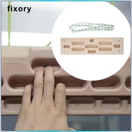fixory Rock Climbing Hanging Board Indoor and Outdoor Use Bouldering Gifts Rock Climbing Gifts Woode