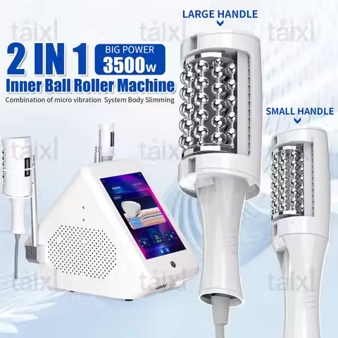 2 IN 1 EMStaixl NEW Muscle Relaxation Fat Removal Cellulite 5D Massage Roller Electromagnetic Muscle