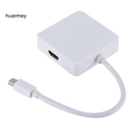 huarmey 3in1 Mini Display Port DP to DVI VGA HDMI-compatible Adapter Cable for MacBook Thunderbolt