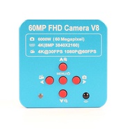 1080P 60F/S 4K 6000W 60MP HDMI USB 16G TF Industrial Electronic Digital Video Microscope Camera Magn