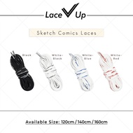 Sketch Comics Shoelaces (AF1, Blazer)