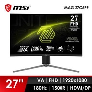 微星MSI MAG 27C6PF 27吋 曲面電競螢幕 MAG 27C6PF