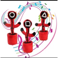 Squid Game cactus doll toy / Usb Squid Game Dancing Cactus