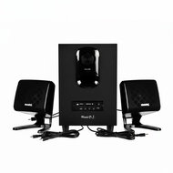 MUSIC D.J.   ลำโพง  (M-X3) BLUETOOTH Black  (2.1)