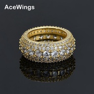 Hip Hop Ring Full Zirconium Men's Ring