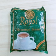 ชาพม่า royal myanmar teamix ชาเขียวรอยัล ชาพร้อมดื่ม (1 ถุง 30 ซอง)