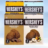 Hershey waffle 55g วาฟเฟิลกรอบ ขนมเกาหลี mandarin /Hazelnut  /chocolate /salty caramel waffles 55g