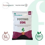 [Best Selling] Famspace - Green Spade - Organic Potting Soil 5L