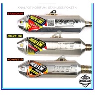 Exhaust rocket 4 bore up KLX 150NORIFUMI