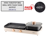 IONA TABLETOP BBQ GRILL WITH YUAN YANG HOTPOT