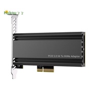 PCIE 5.0 4X SSD Converter PCI-E 5.0 X4 NVME Adapter PCIe NVMe SSD Adapter for PC Computer