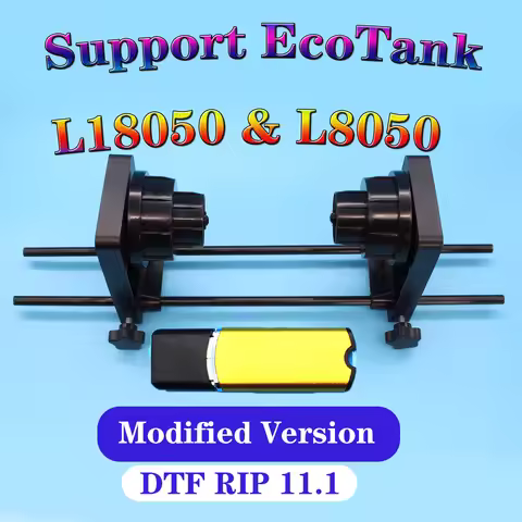 Roll Film Holder for A3 A4 DTF Printer For Epson L18050 L8050 18100 L1800 XP 15000 Roll Holder DTF S