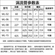 【解憂雜貨店】【全場最低】【日本品質】不銹鋼渦流管渦輪制冷器空氣冷卻螺旋蝸流制熱惡魔急凍管