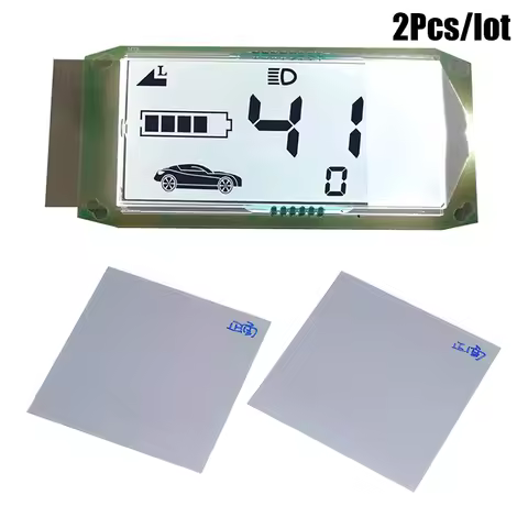 2Pcs 9*9CM Universal LCD Polarized Film Electric Vehicle Image Display Screen Polarizer Film For Wat