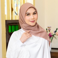 Lozy Hijab - Dya Voal (Hijab Segiempat Voal Polos Lasercut Zigzag)