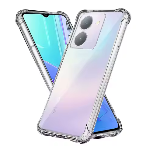 For Vivo Y36 4G Case Shockproof Phone Case For Vivo Y36 5G Clear Silicone Soft Protect Bumper Cover 