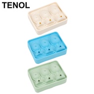 [TENOL] Ice Cubes Silicone Model Ice Cubes Tray 3 Sizes Grids Cubes Maker for Chilling Tea Beverage 