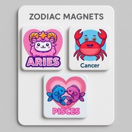 2.5x2.5” Cute Astrology Ref Magnet