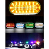 2/4/6x 12V 24V Trailer Truck Side Marker Light External Lights Indicator Lamp Warning Tail Light Car