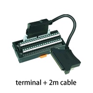 HL-IDC40 Mini Terminal Block for Mitsubishi Q L Series PLC Cable AC10TB 40 Pin FCN40P Terminal Adapt