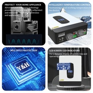 Y&H 1.8KW 3KW Hybrid Solar Inverter 12V 24V 220V Pure Sine Wave Inverter MPPT 80A Solar Charger Cont