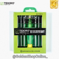 Obeng Set 12 in 1 Tekiro