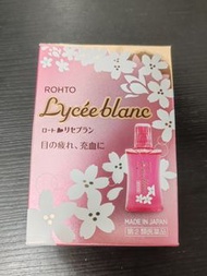 Rohto Lycee blanc 日本樂敦 櫻花眼藥水 12ml