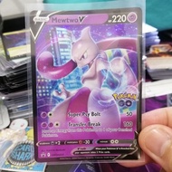 Mewtwo V SWSH223 Black star Pokemon GO card Pokemon Gameboy