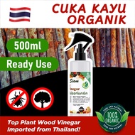[500ML] CUKA KAYU THAILAND ORGANIK Bio-Siam READY USE SPRAY 🔥 Thailand Import 🔥 Baja Foliar Anti Serangga Wood Vinegar
