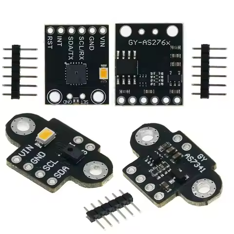 GY-AS7262 AS7263 AS7341 as7343 visible light infrared color color spectrometer sensor module