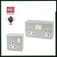 MK G2946 / G2977 Metal Clad 13A Switch Socket (SIRIM)