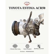 🇯🇵 TOYOTA ESTIMA 2AZ ACR50 / ACR55 AIRCOND COMPRESSOR PUMP – USED ORI JAPAN