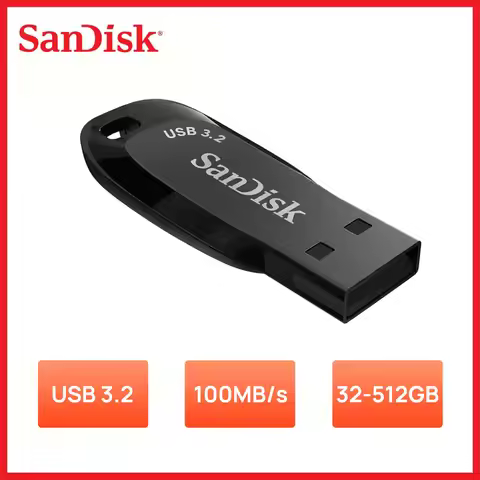 SanDisk USB3.2 Flash Drive CZ410 Pendrive 512G 256GB 128GB 64GB 32GB Pen Drive Read 100MBs Memory St