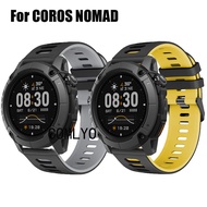 For COROS NOMAD Smart Watch Strap Silicone Sports Wristband women men Soft Band