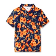 family twinning couple summer beach outfits family dress for women girl family polo shirt for men bo