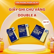 Combo of 5 note Papers - Double A Yellow note Paper
