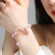 Starlight Moon Bracelet Sweet Daisy Glass Bracelet Best Friend Bracelet