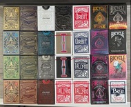 撲克牌 啤牌 Bicycle Bee Tally-HO Theory11 Orbit