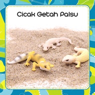 Cicak Palsu Rubber Toy Lizard Insect For Fun Permainan Prank Cicak Palsu Lizard Toy